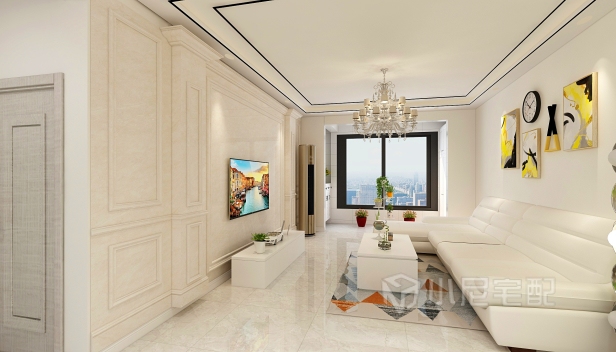 127㎡/三室两厅两卫/现代