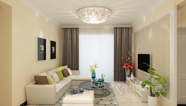 109㎡/三室两厅一卫/现代