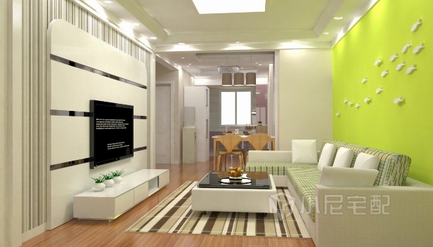 96㎡/两室两厅一卫/现代