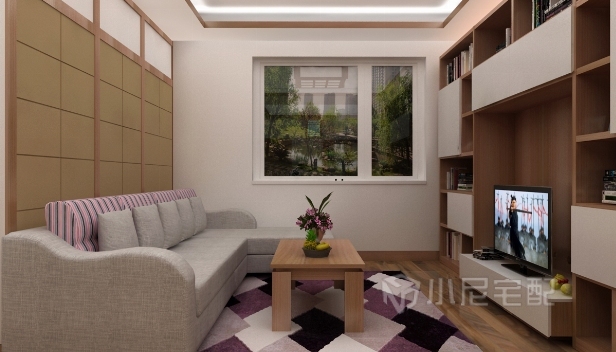 92㎡/两室两厅一卫/日式