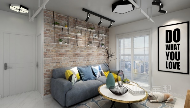 72㎡/两室一厅一卫/混搭 72㎡/两室一厅一卫/混搭