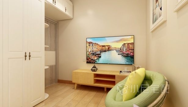 41.6㎡/两室一厅两卫/田园 41.6㎡/两室一厅两卫/田园