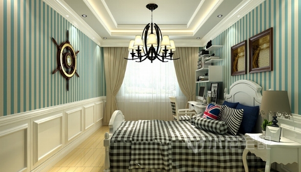 86.7㎡/三室两厅两卫/地中海