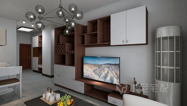 90㎡/三室一厅一卫/混搭