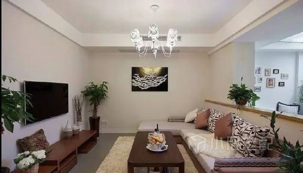 90㎡/两室一厅一卫/混搭