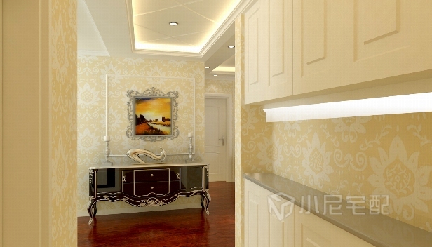 140㎡/三室两厅两卫/欧式