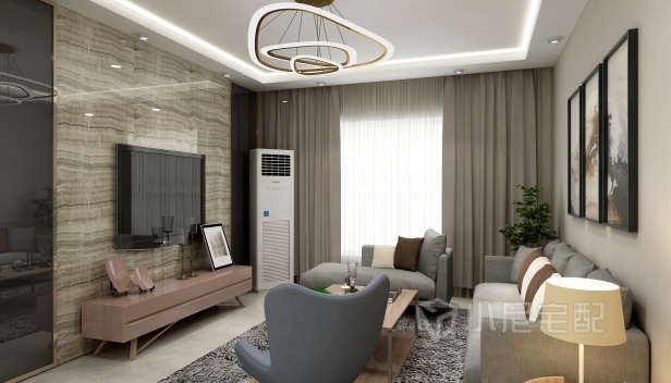 91.02㎡/两室两厅两卫/现代 91.02㎡/两室两厅两卫/现代