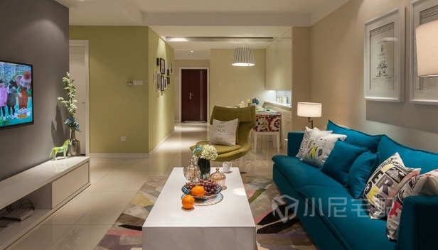 114㎡/三室两厅两卫/混搭