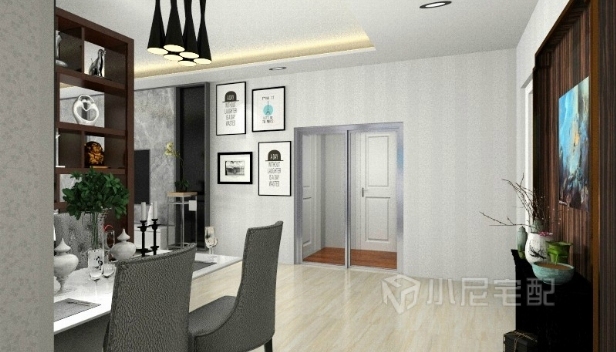 118㎡/三室两厅两卫/混搭