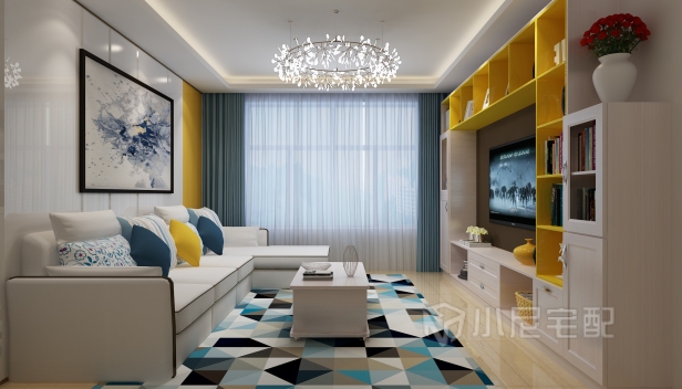 80㎡/两室一厅一卫/现代