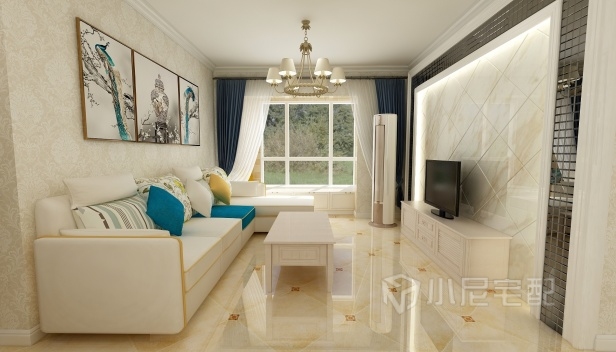 85㎡/两室一厅一卫/欧式 85㎡/两室一厅一卫/欧式